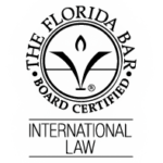 Expert certifié en droit international par le Barreau de Floride, francis m. boyer, spécialiste en droit international
